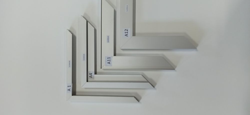 Fronty aluminiowe. Ramki aluminiowe do mebli