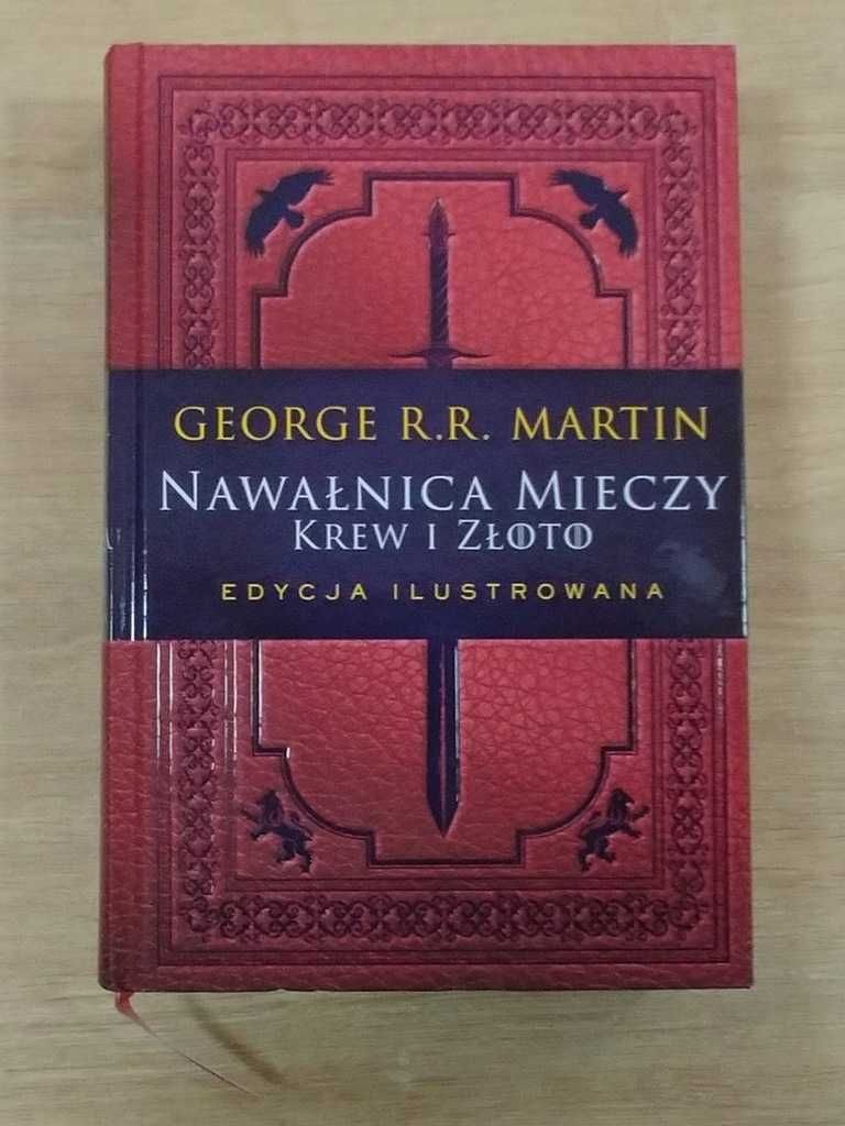 Nawałnica mieczy Krew i złoto ilustrowana Martin