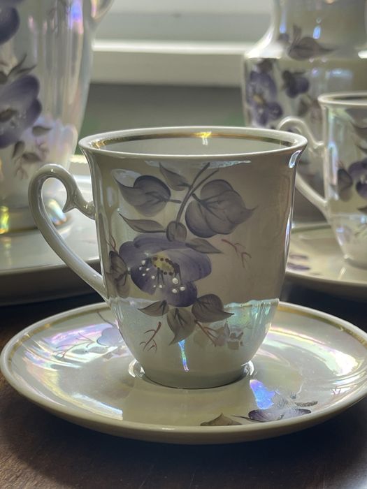 Сервіз кавовий 6 персон ручної роботи