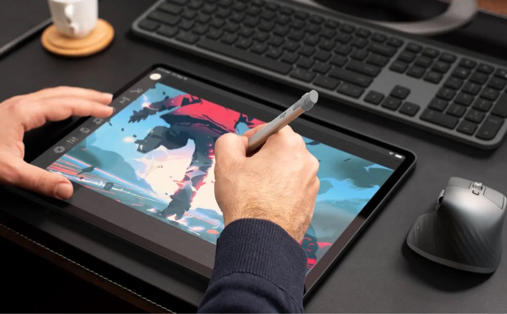 Lápis Digital Logitech Crayon para iPad