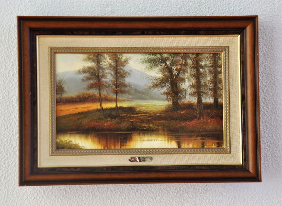 Pintura óleo sobre tela original T. Trillo