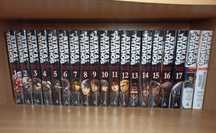 Манга Атака Титанов 1-17 + 2 ОVA