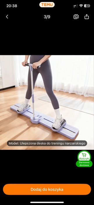 Trenażer do ćwiczeń nóg