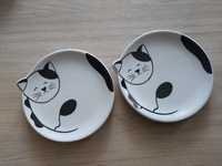 Talerzyki ceramiczne dla kota
