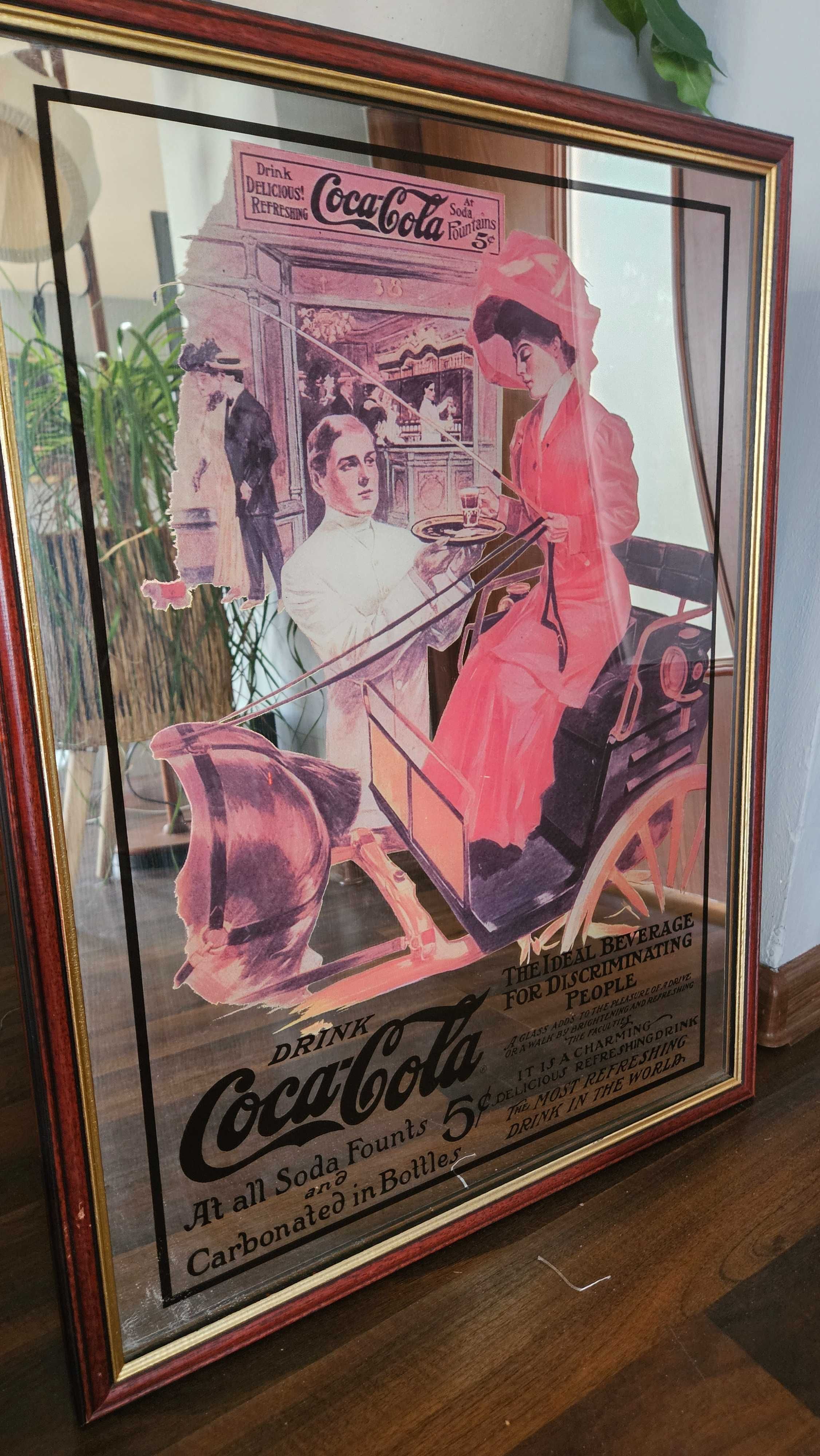 Stara reklama coca-cola lustro