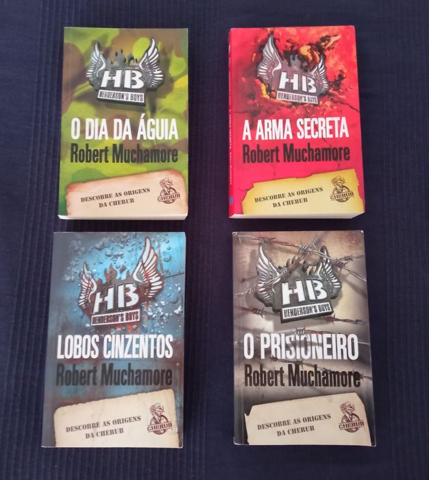 Livros coleção "Henderson's Boys"