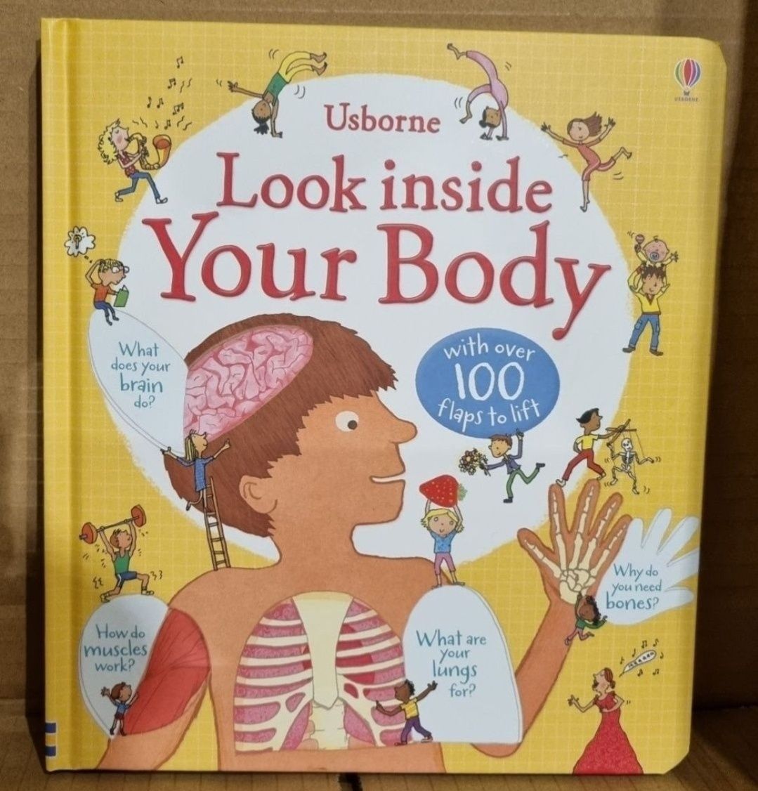 Look inside your body  ciało bez tajemnic Usborne