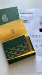 Goyard porta cartões - como novo