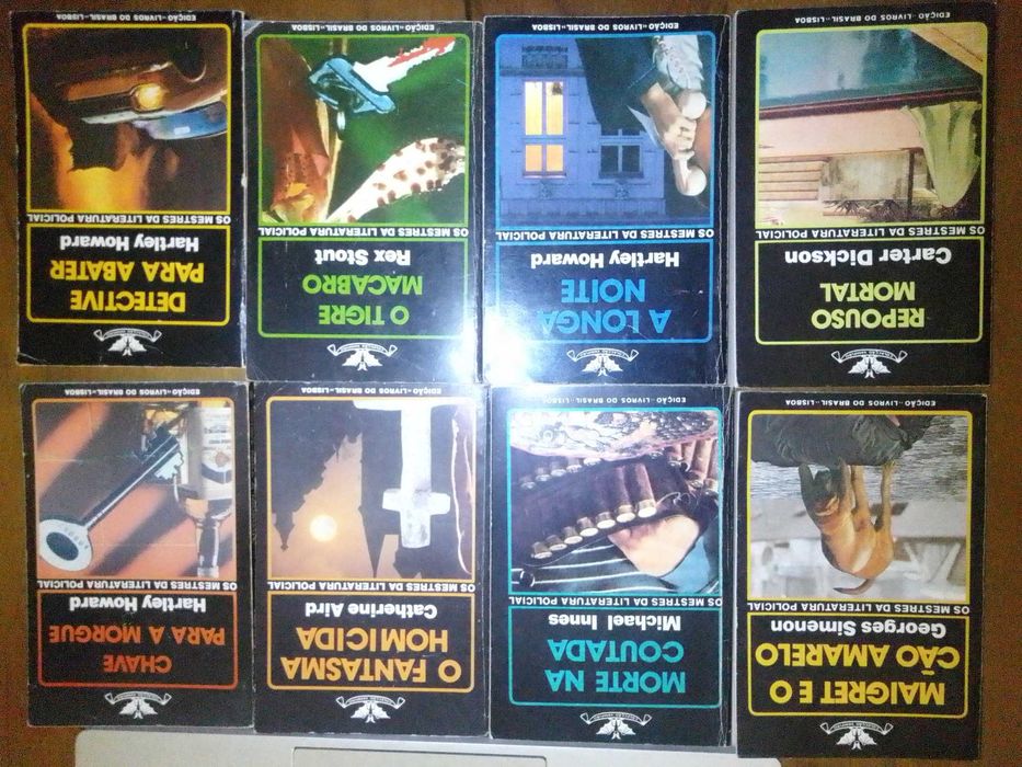 Os mestres da Literatura Policial Colecção Vampiro