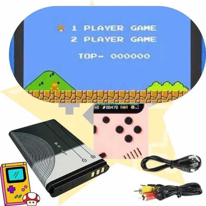 Przenośna MINI konsola GameBox Plus 400w1 MARIO BROS TANK różne kolory