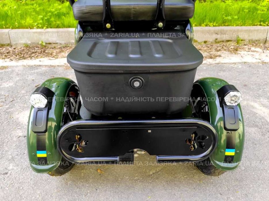 Електроскутер  SPARTA CAPTAIN трьохколісний електровелосипед Безавансу