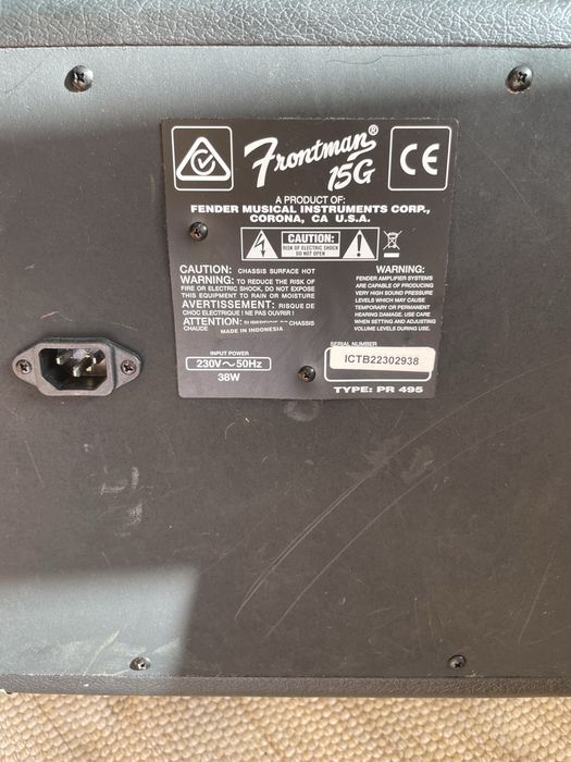 Guitarra electrica Fender Squire Azul