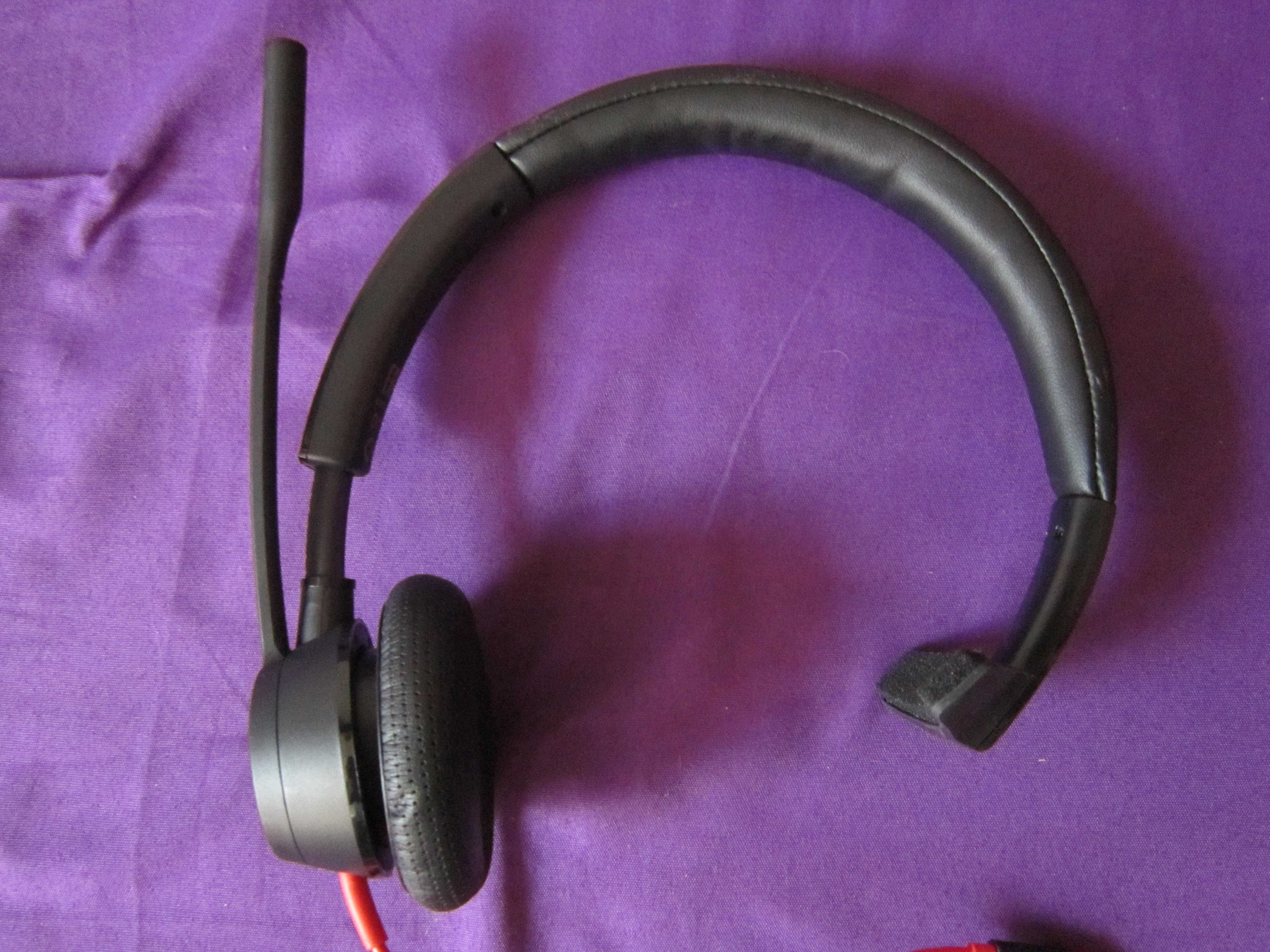 POLY Blackwire 3315 Zestaw słuchawkowy mono Konferencja mini jack