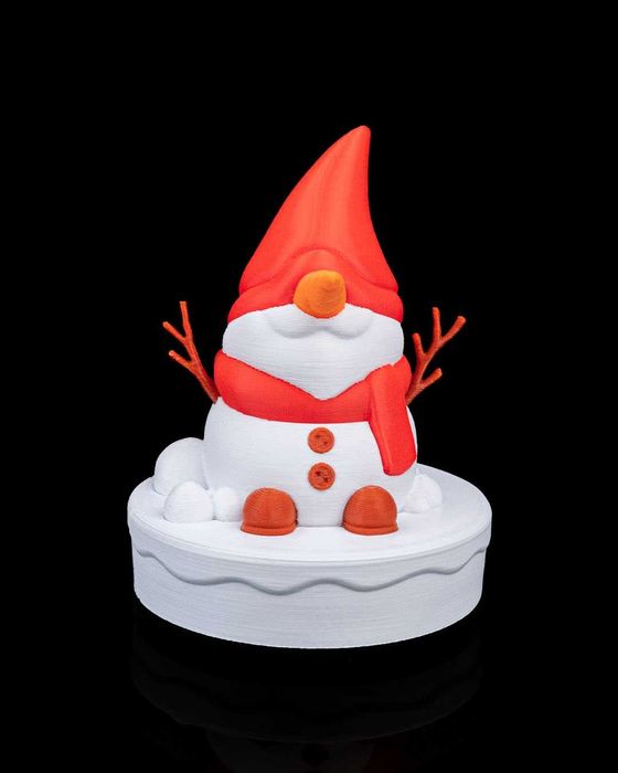 Gnom Bałwan-Mikołaj - Podwójna dawka świątecznej magii!