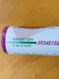 Bateria litowa 3,6V ER34615 1mm/
