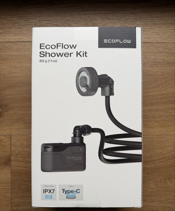 EcoFlow Shower Kit портативний душ з вбудованим акумулятором