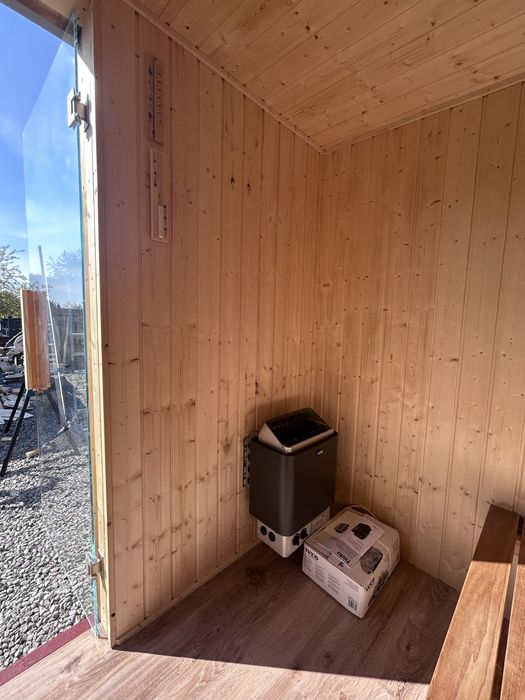 Sauna zewnętrzna  6/8 osobowa 2.40x2.40