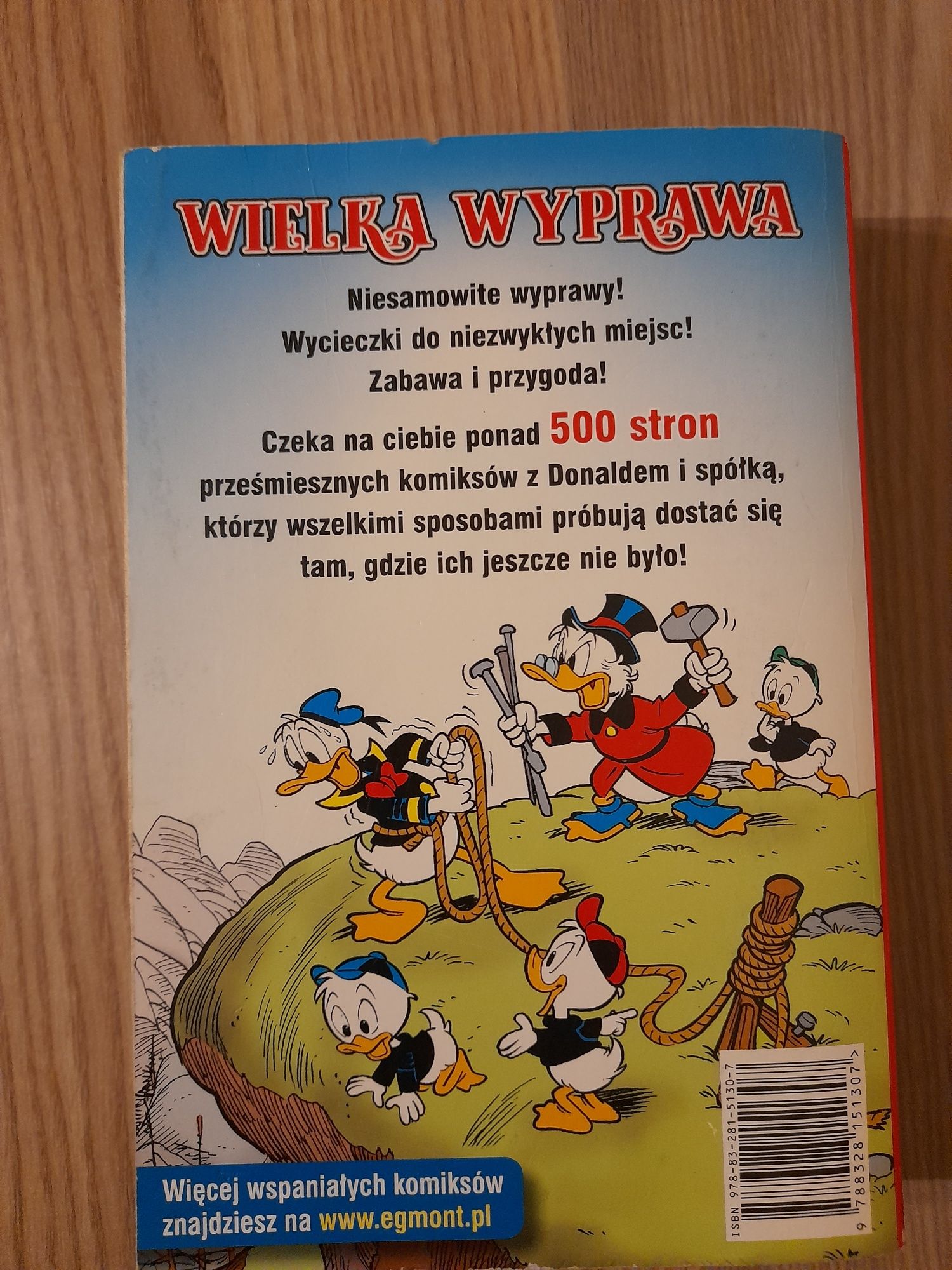 Komiks Kaczor Donald "Wielka wyprawa"