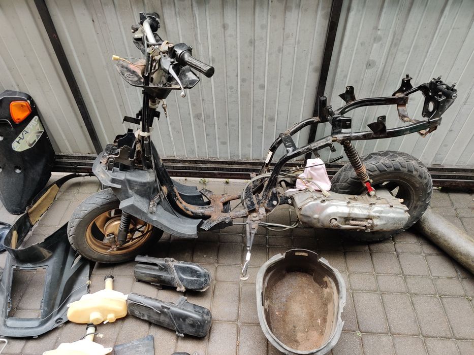 Yamaha champ разбор , bws, slider, aerox, gear, jog