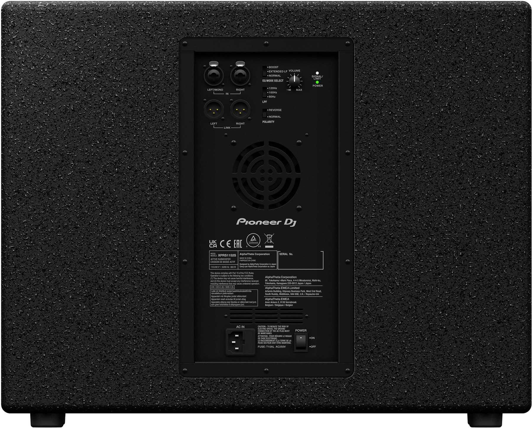 Pioneer DJ XPRS122 Pioneer DJ XPRS1152S głośniki aktywne subwoofer