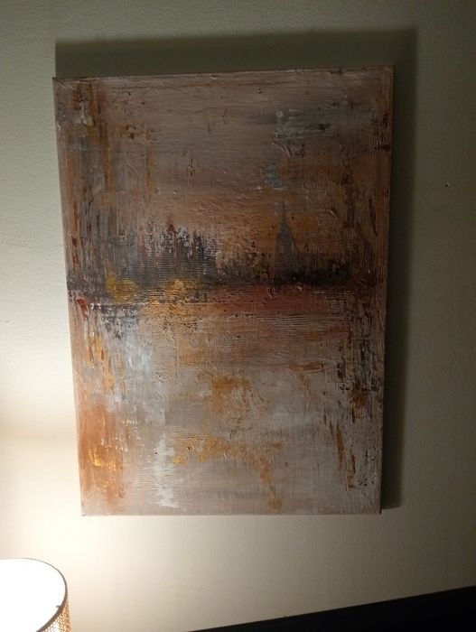 Obraz abstrakcyjny na płótnie