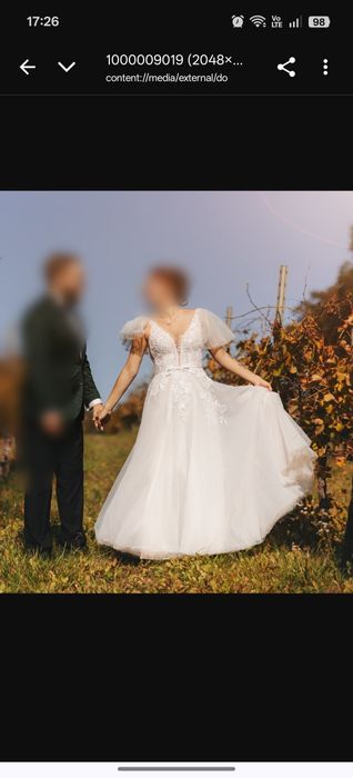 Suknia biała na ślub