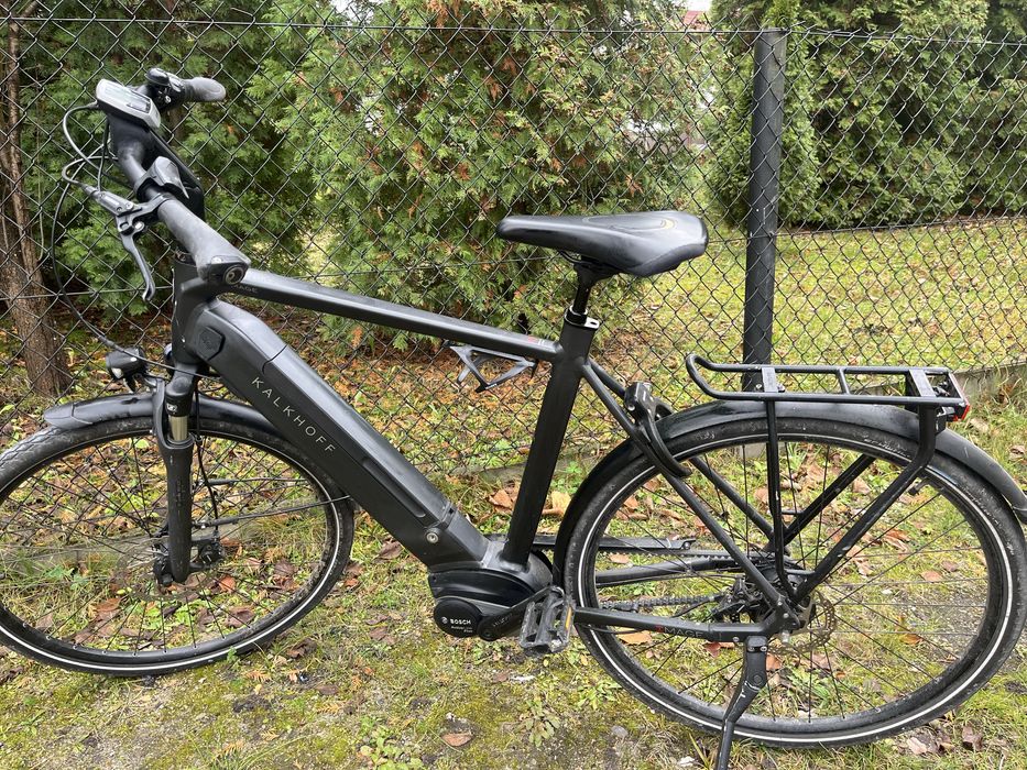 Rower Elektryczny Kalkhoff Image 3 na pasku nowe opony stan b.dobry