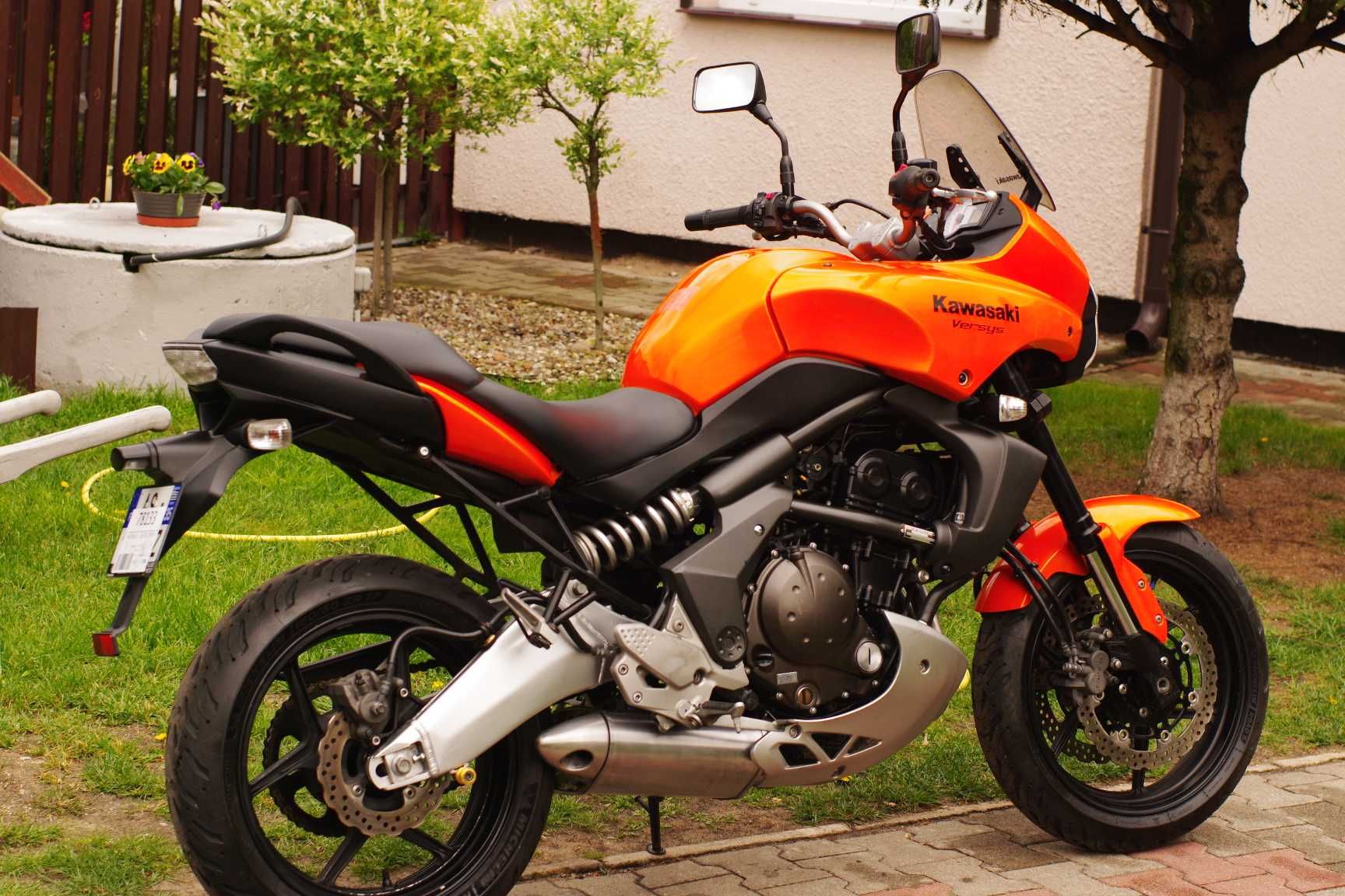 Kawasaki versys 650 ORYGINAŁ 25kw kat a2 2009rok vstrom dl raty kredyt