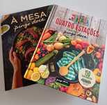 Conjunto 2 livros de receitas Pingo doce novos