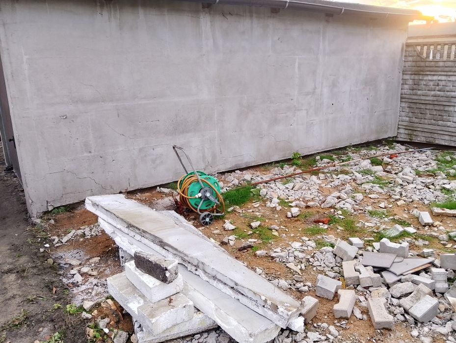 Styropian po demontażu oddam za darmo