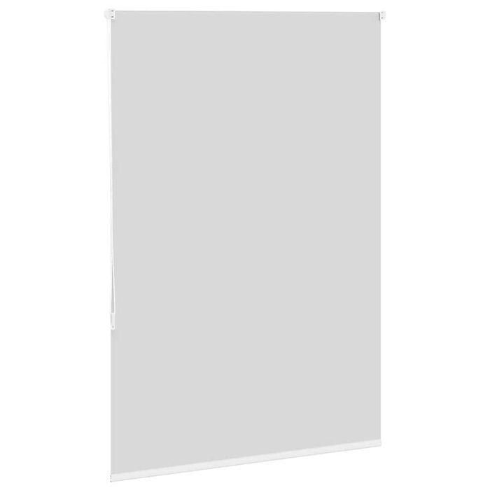 Vidaxl Roleta Zaciemniająca Biała 115X130Cm Szerokość Tkaniny 110,7Cm