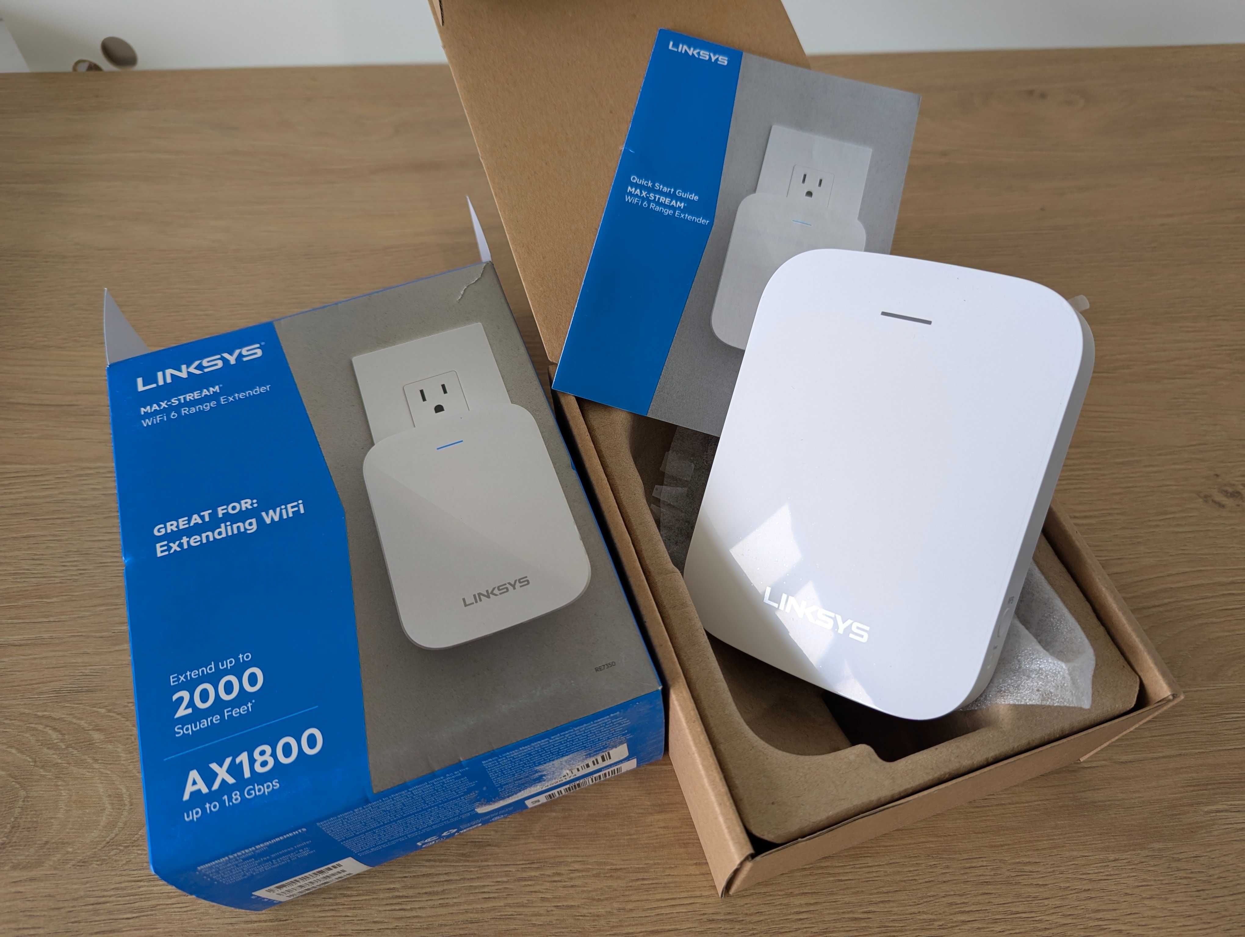 Linksys RE7350 AX1800 Wi-Fi 6 точка доступа розширювач репітер  USA