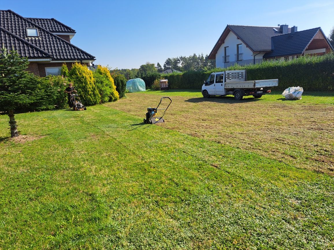 Koszenie trawy, trawników, prace ogrodowe / Faktura Vat