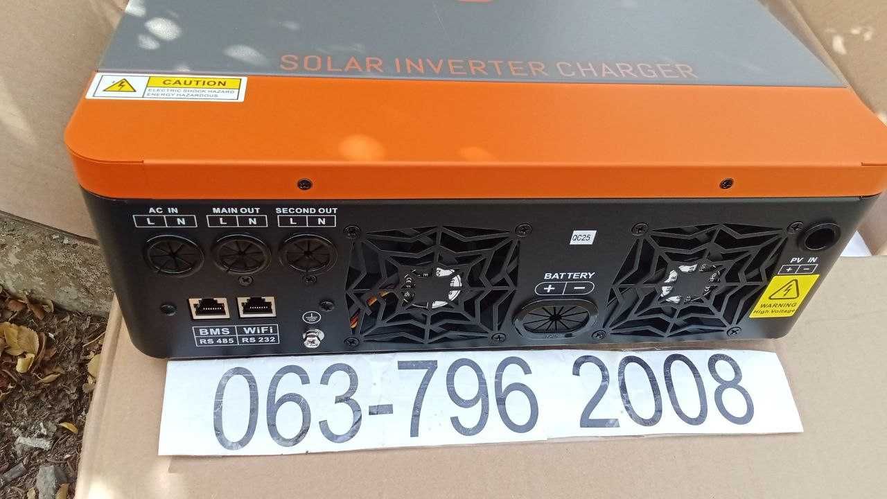 Гибридный инвертор 6,2 кВт PowMr 48v 6.2kW POW-HVM6.2M-48V-N днепр