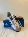 Nowe\Powietrze*airDamskieAdidasSambaSupremeWhite UnisexTrampki 36.5