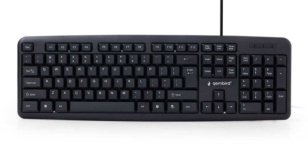Klawiatura przewodowa Gembird KB-U-103 czarna