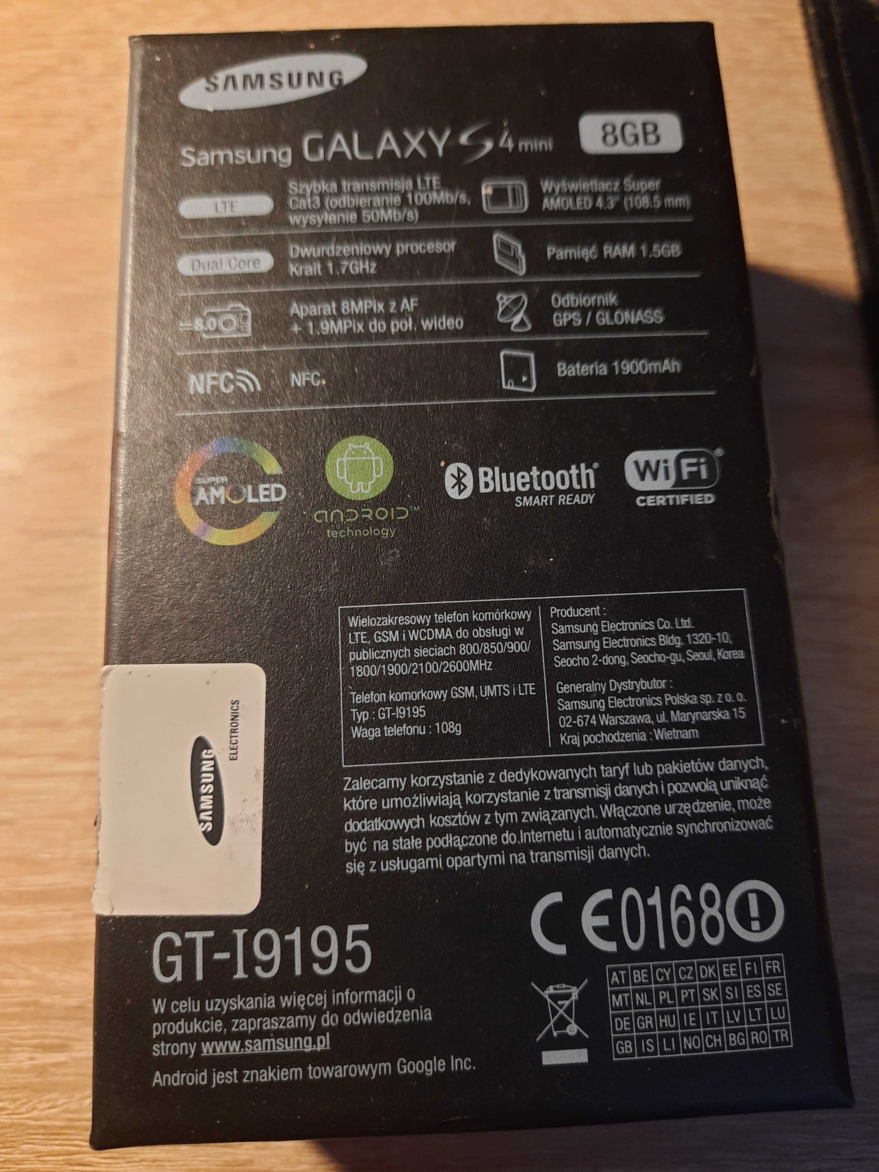 Telefon SAMSUNG Galaxy S4 Mini.