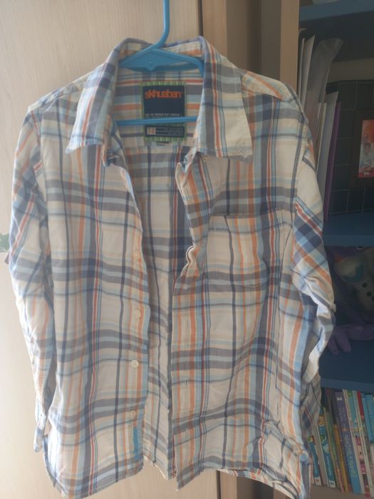 Camisa menino 7 anos skhuaban em bom estado estado