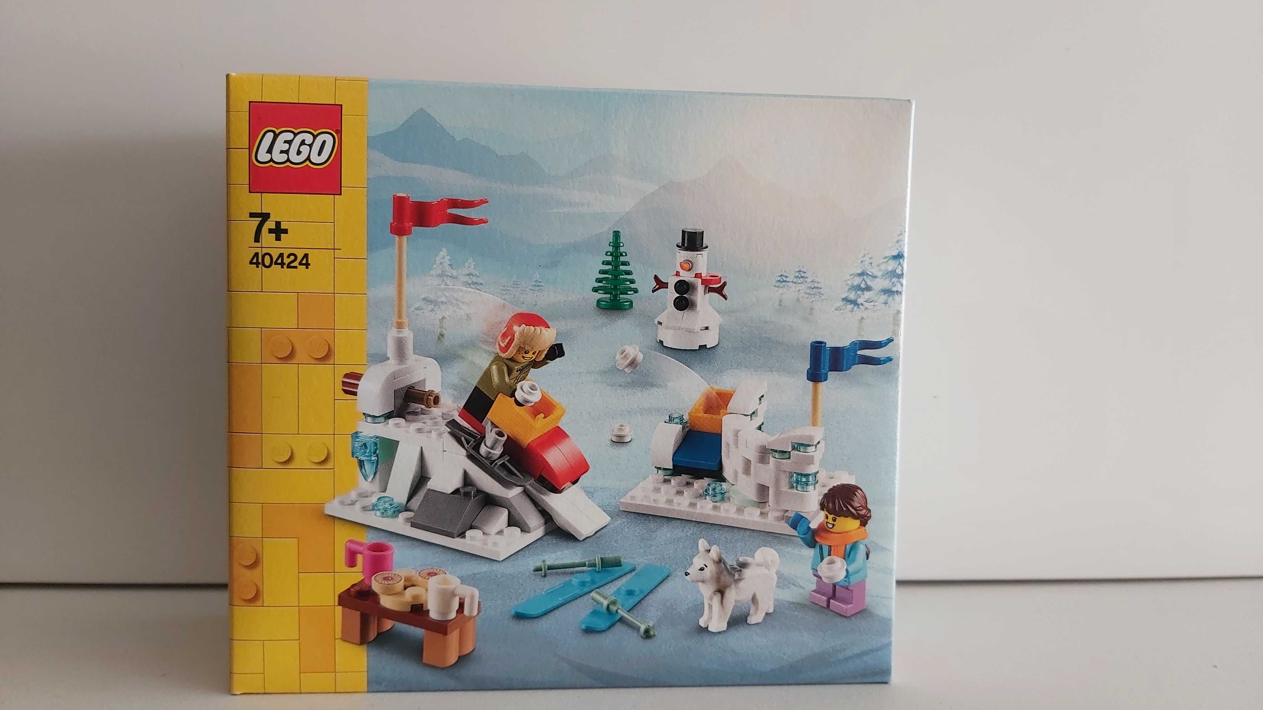 LEGO 40424  - Zimowa bitwa na śnieżki NOWE