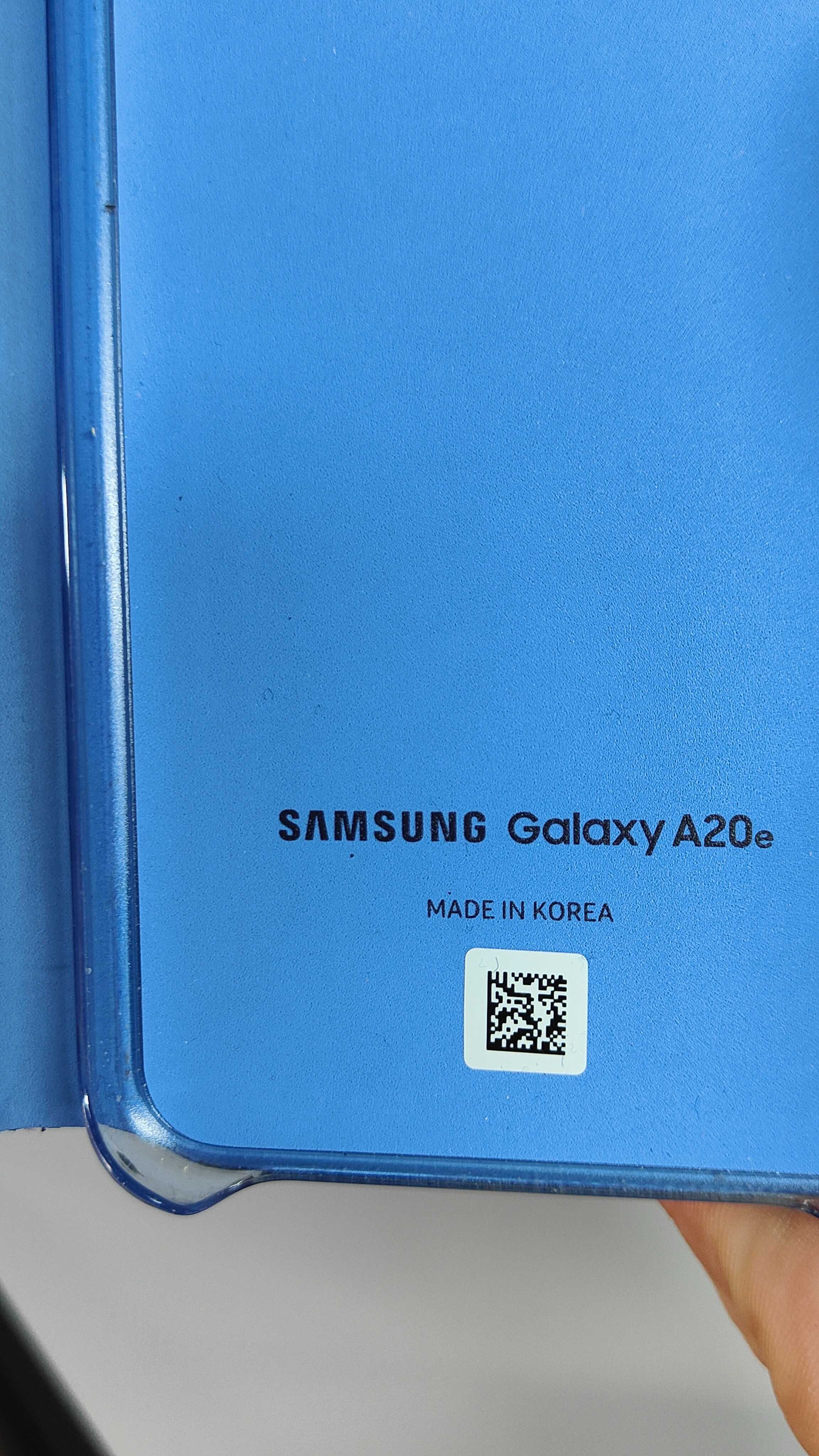 Чехол накладка Samsung Galaxy A 20e синя книжка 1 шт ultimate накладка