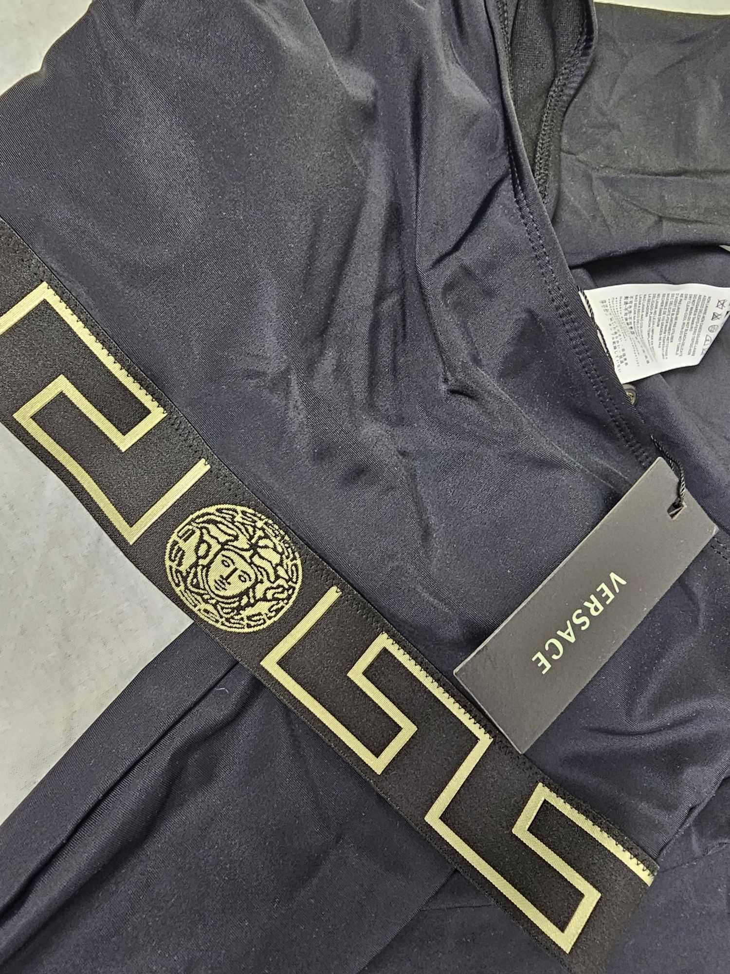 2pak Giani Versace  Leginsy Top czarne okazja Premium