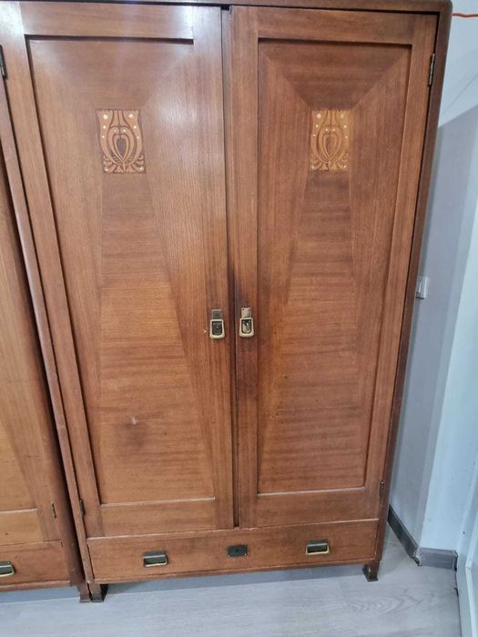 Komplet mebli antyk komoda, szafy