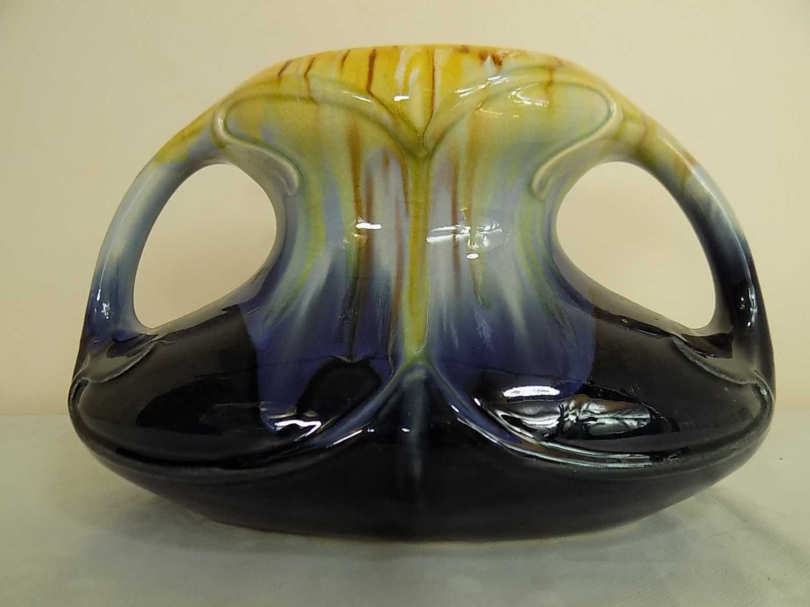 Ceramiczny wazon secesja ok 1900 r