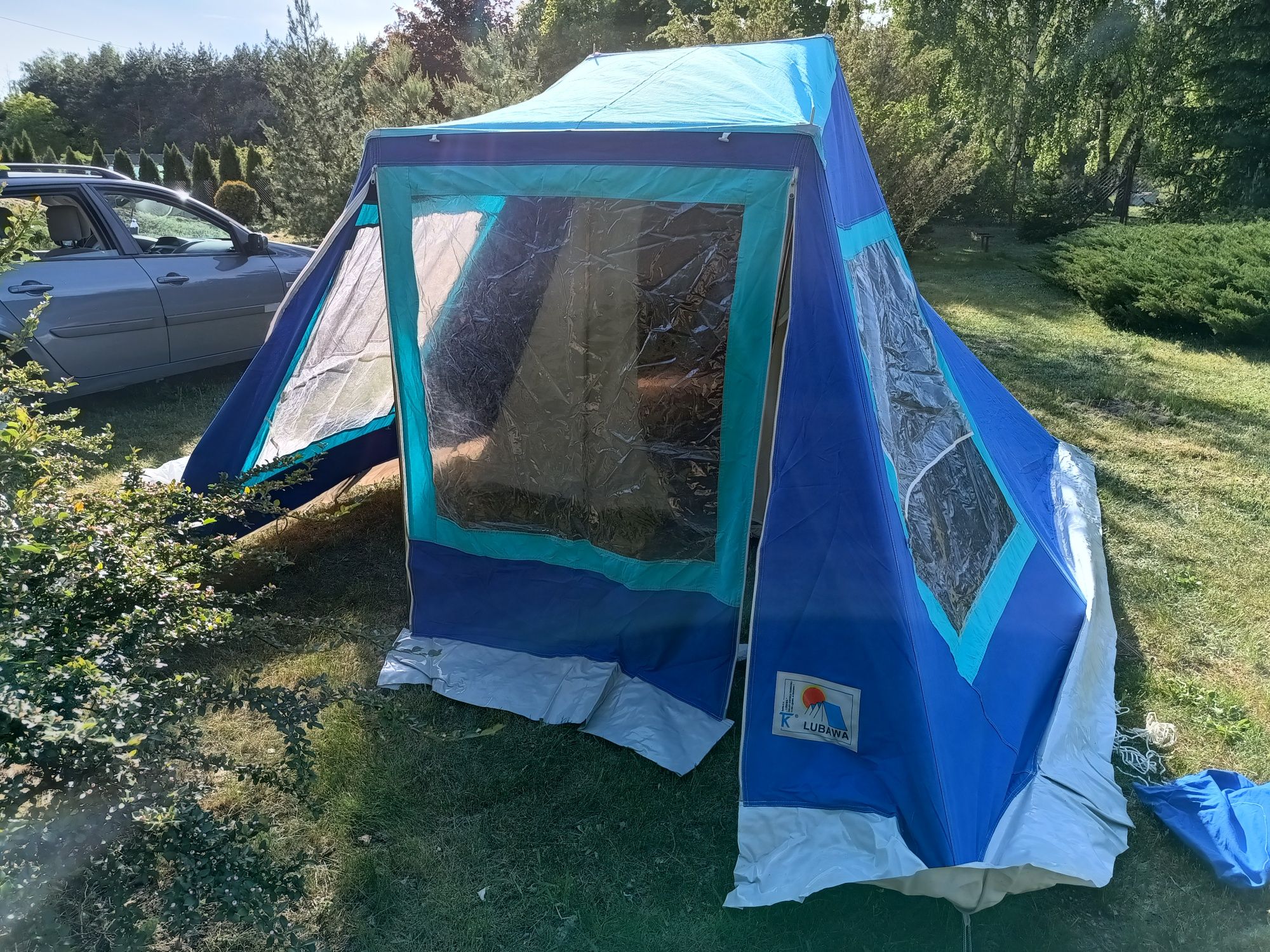 Duży namiot Lubawa 4os