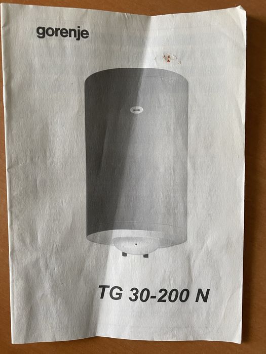 Бойлер .Электрический бак Горение -80 литров . БУ.