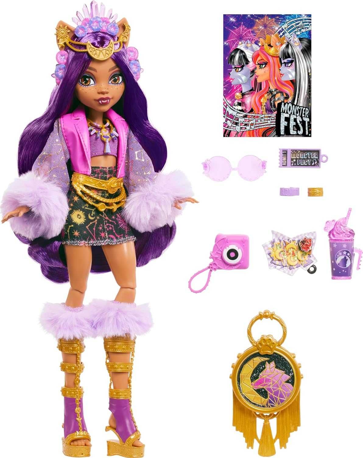 Монстер Хай Клодін Вульф Monster High Clawdeen Wolf Festival Themed