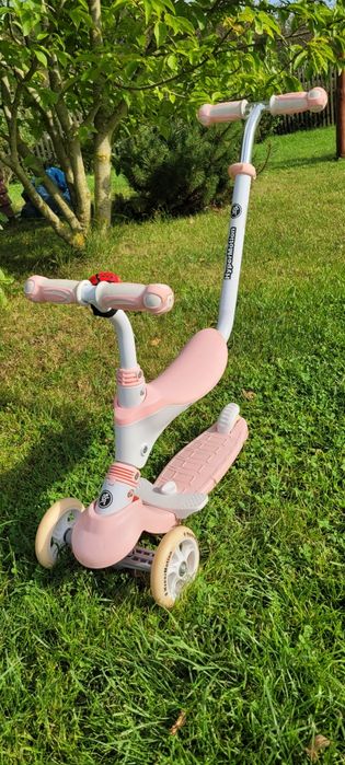 Jeździk 3w1  mamabrum  hulajnoga balansowa