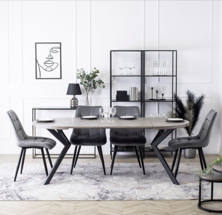 Stół okrągły rozkładany do 250cm