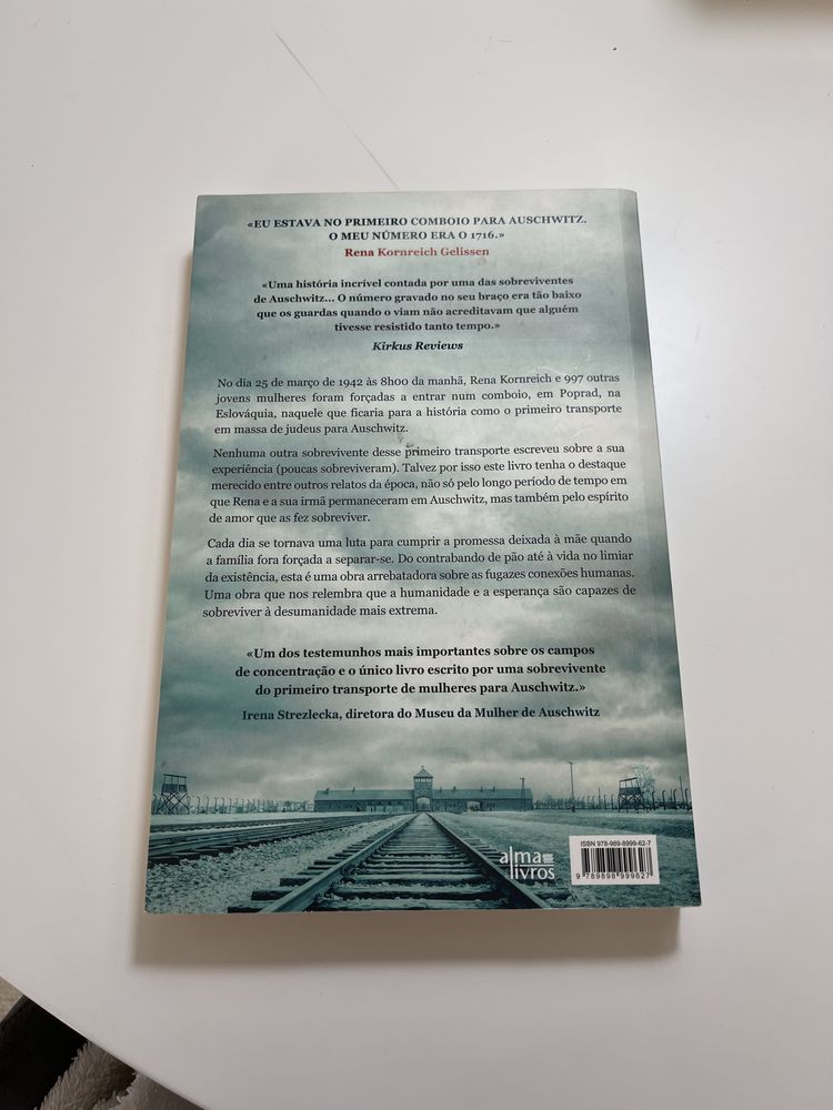 Livro “As Irmãs de Auschwitz”