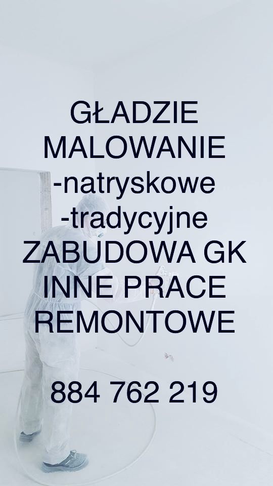 Remonty, Wykonczenia, Gładzie, Malowanie